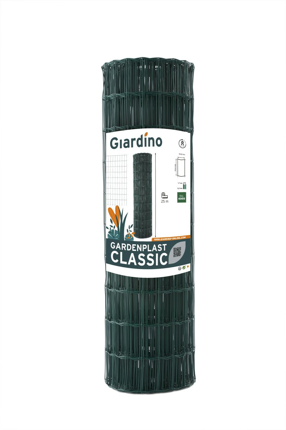 Grillage Gardenplast Classic Vert 102cm X 25m 