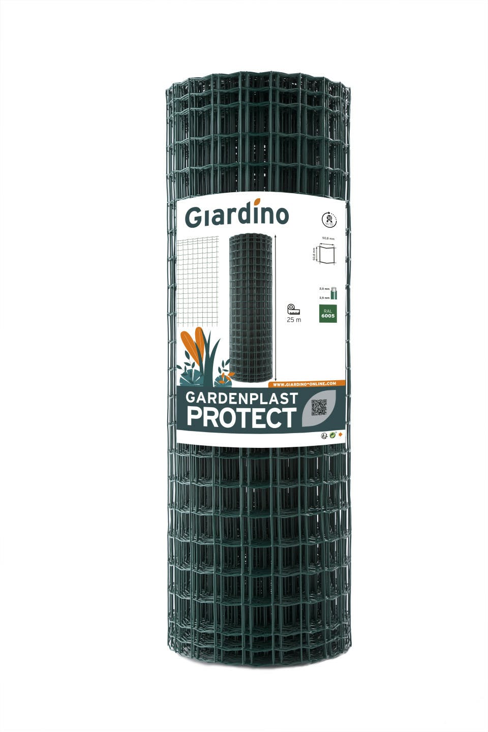 Grillage Gardenplast Protect Vert 152cm X 25m