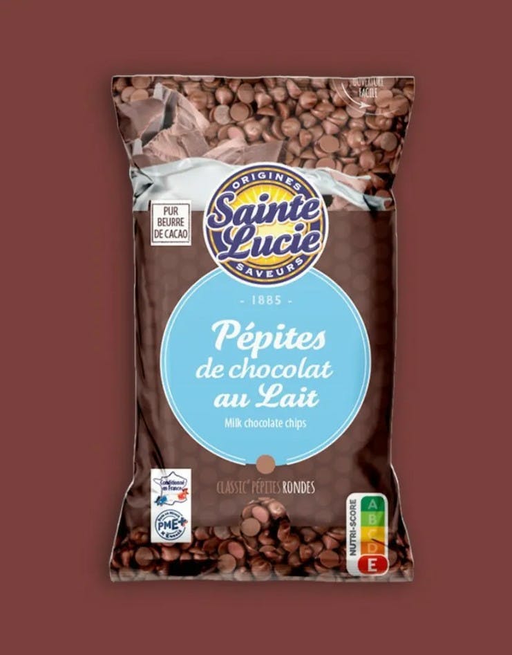 Pépites Chocolat Au Lait Sainte Lucie