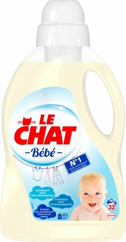 Le Chat Vloeibaar Wasmiddel Voor Baby's 1440ml