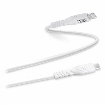 T'nb  câble Lightning / Lightning Usb-c 1 M Blanc 