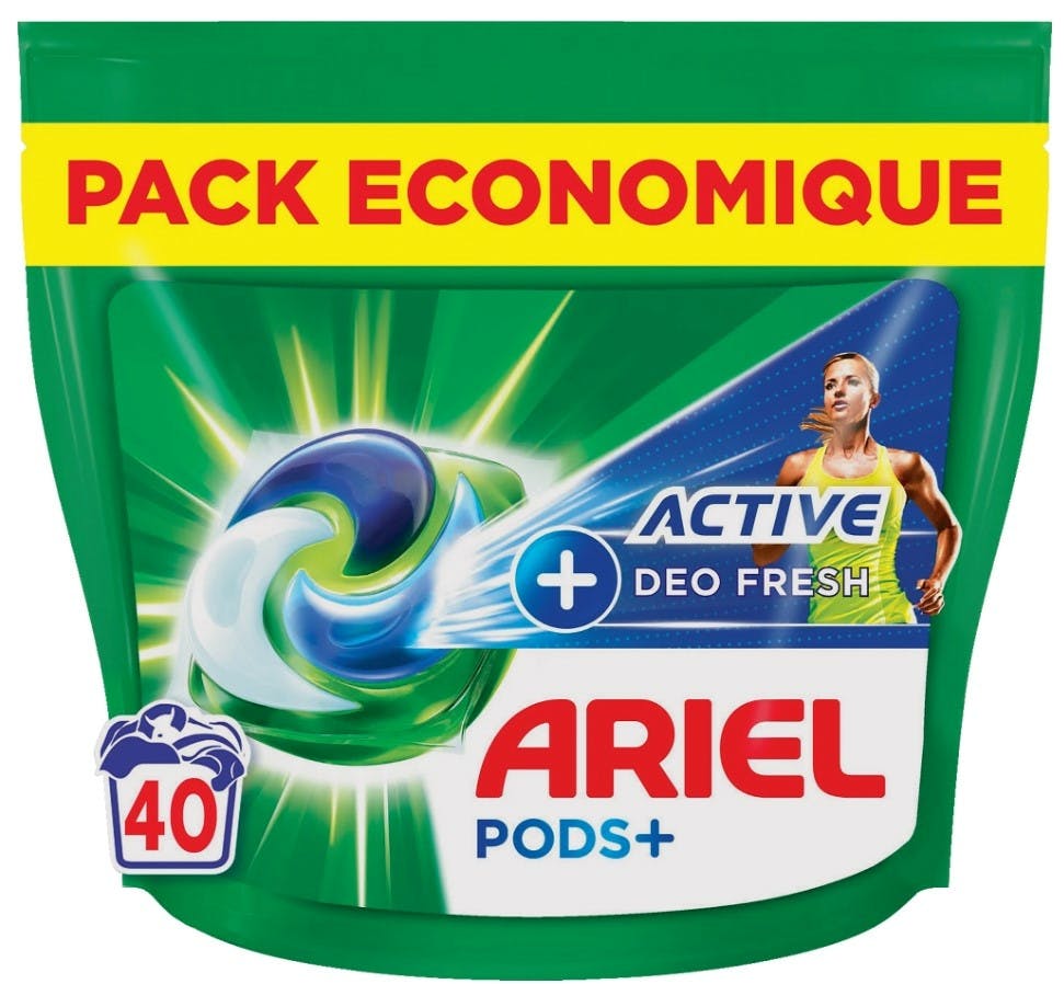 Ariel Pods Active + Deo Fresh