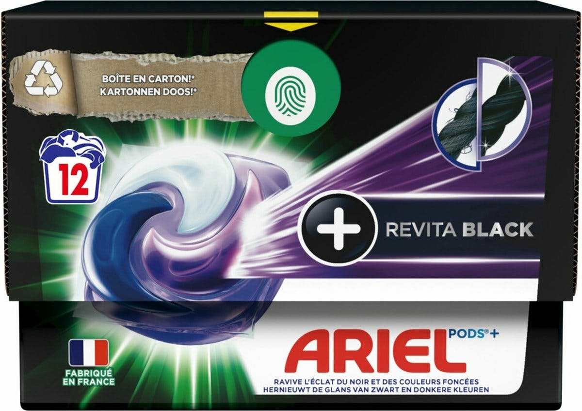 Ariel All-in-one Washing Pods Revita Black 