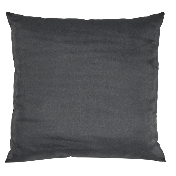 Coussin Carré Polyester Noir 40cm 