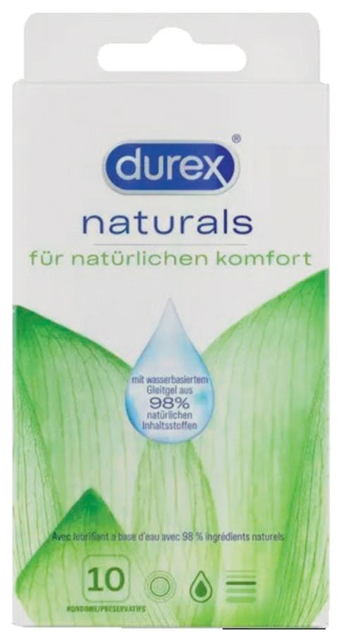 Durex Condooms "naturals" 100 Stuks
