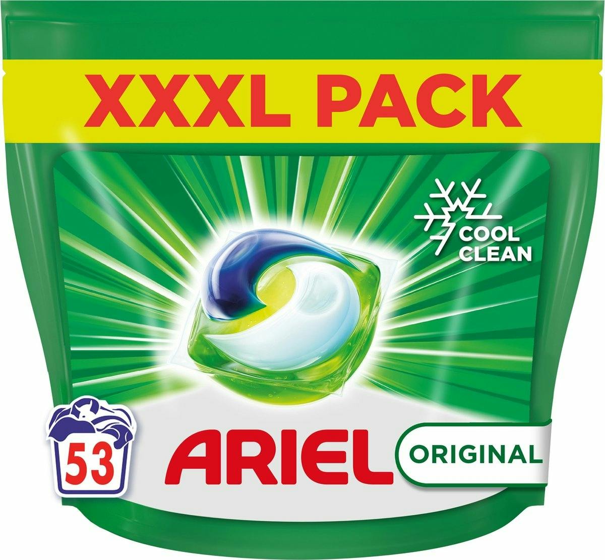 Ariel Pods All-in-1 Pods Original Clean & Fresh 53 Pcs