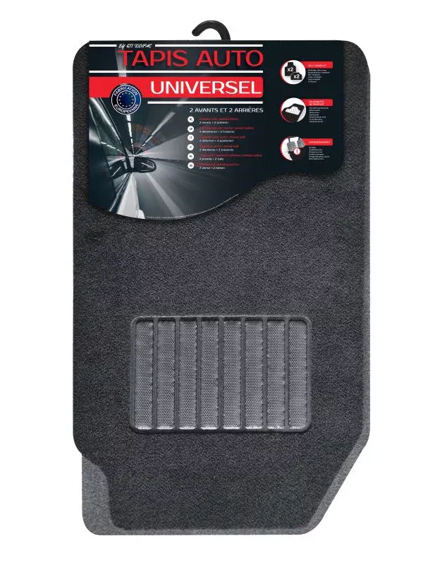 Auto vloermatten set van 4 universele tapijten