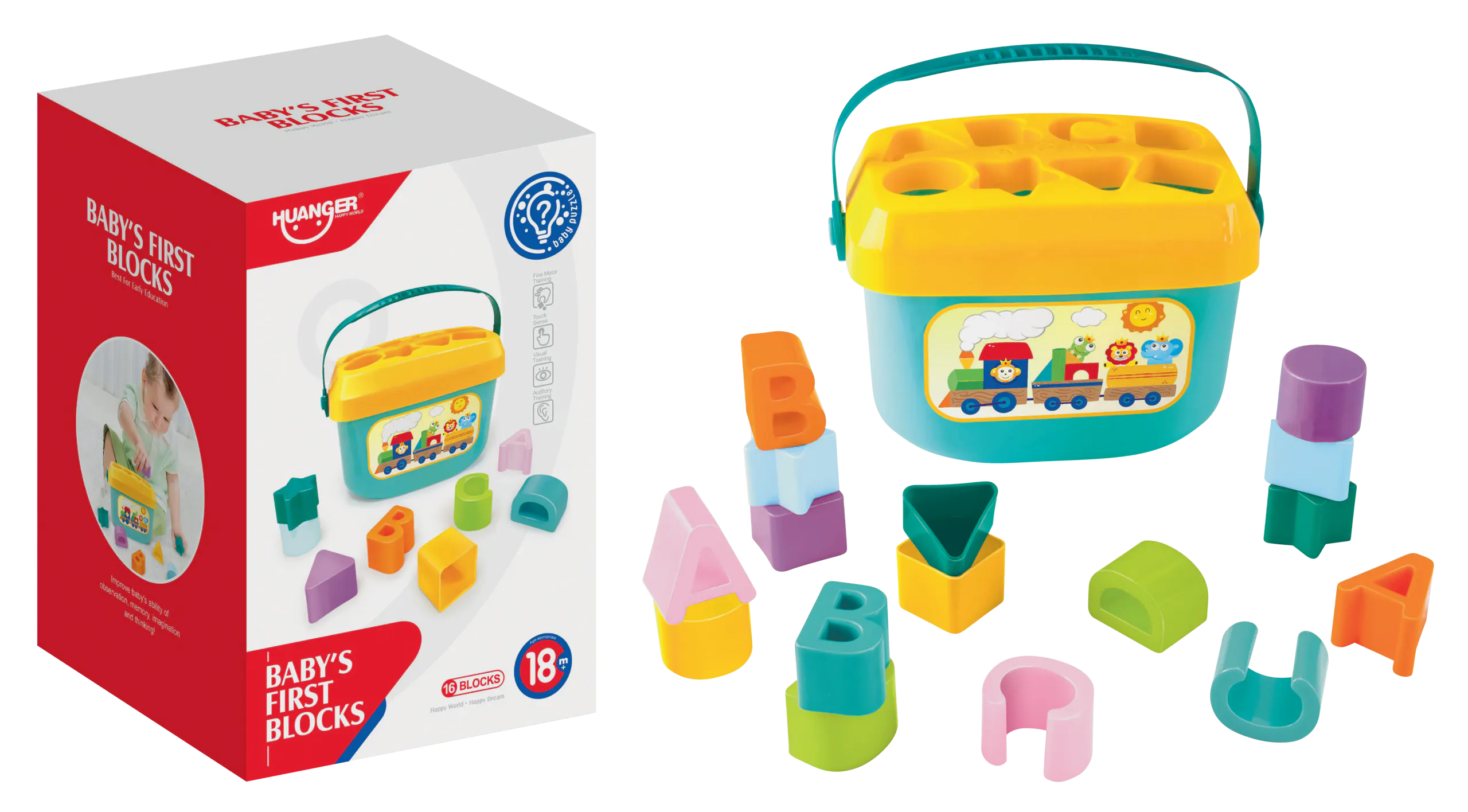 Cabane avec trieur de formes sons et lumières WINFUN - SANTE BEBE