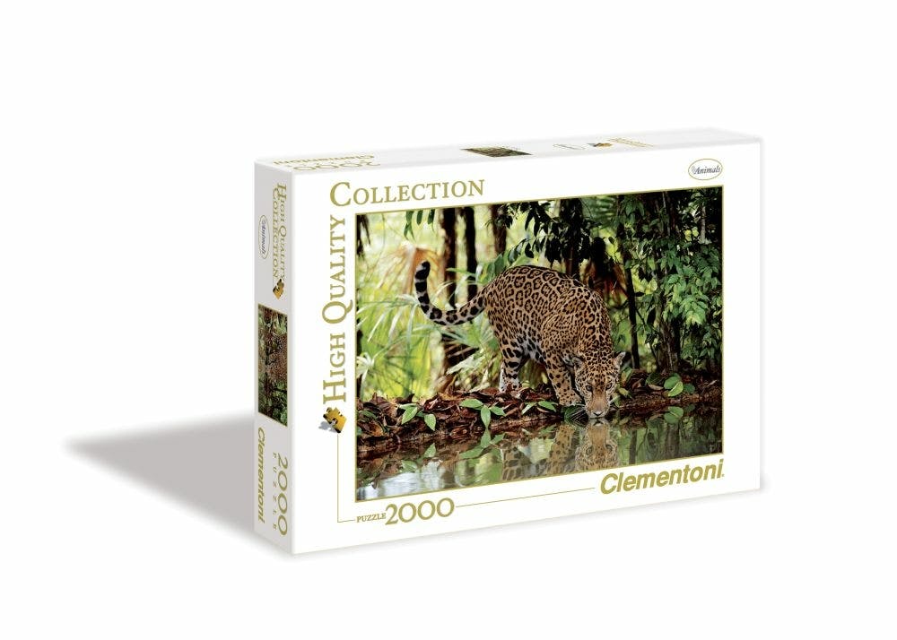 Clementoni puzzel Leopard - 2000 Stuks