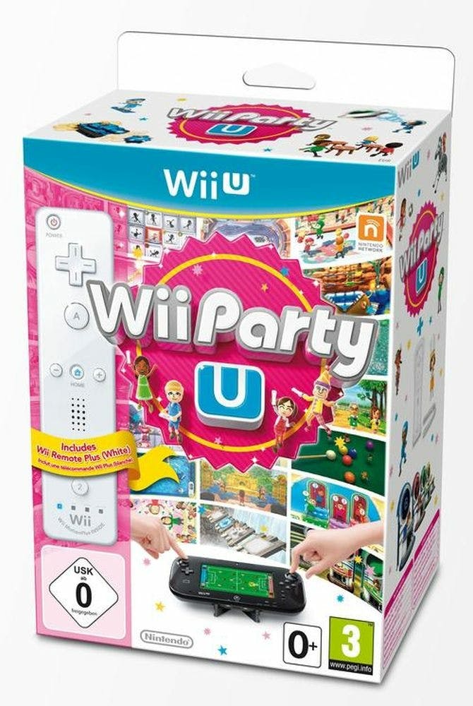 Wii U Party U + Remote White - Eur