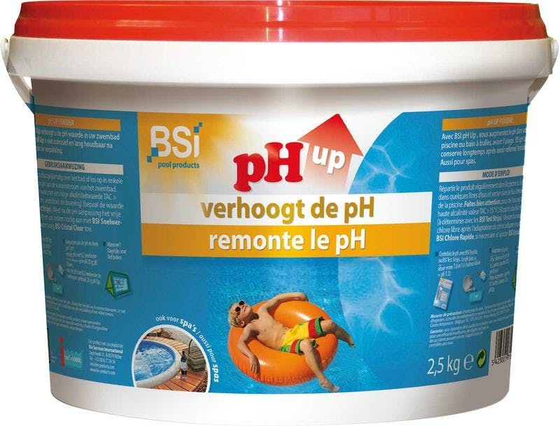 pH Up en Poudre - Seau de 2,5 kg