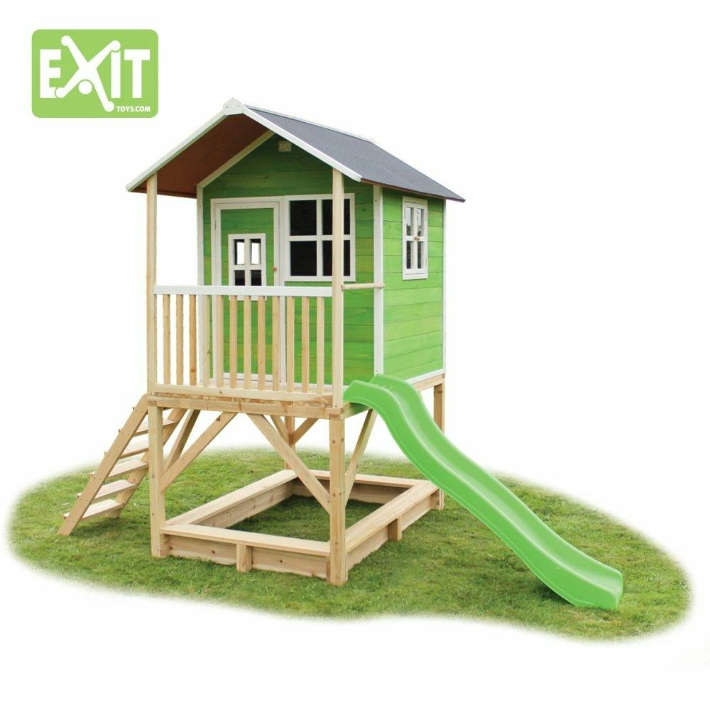 EXIT Loft 500 - Houten Speelhuisje - Groen