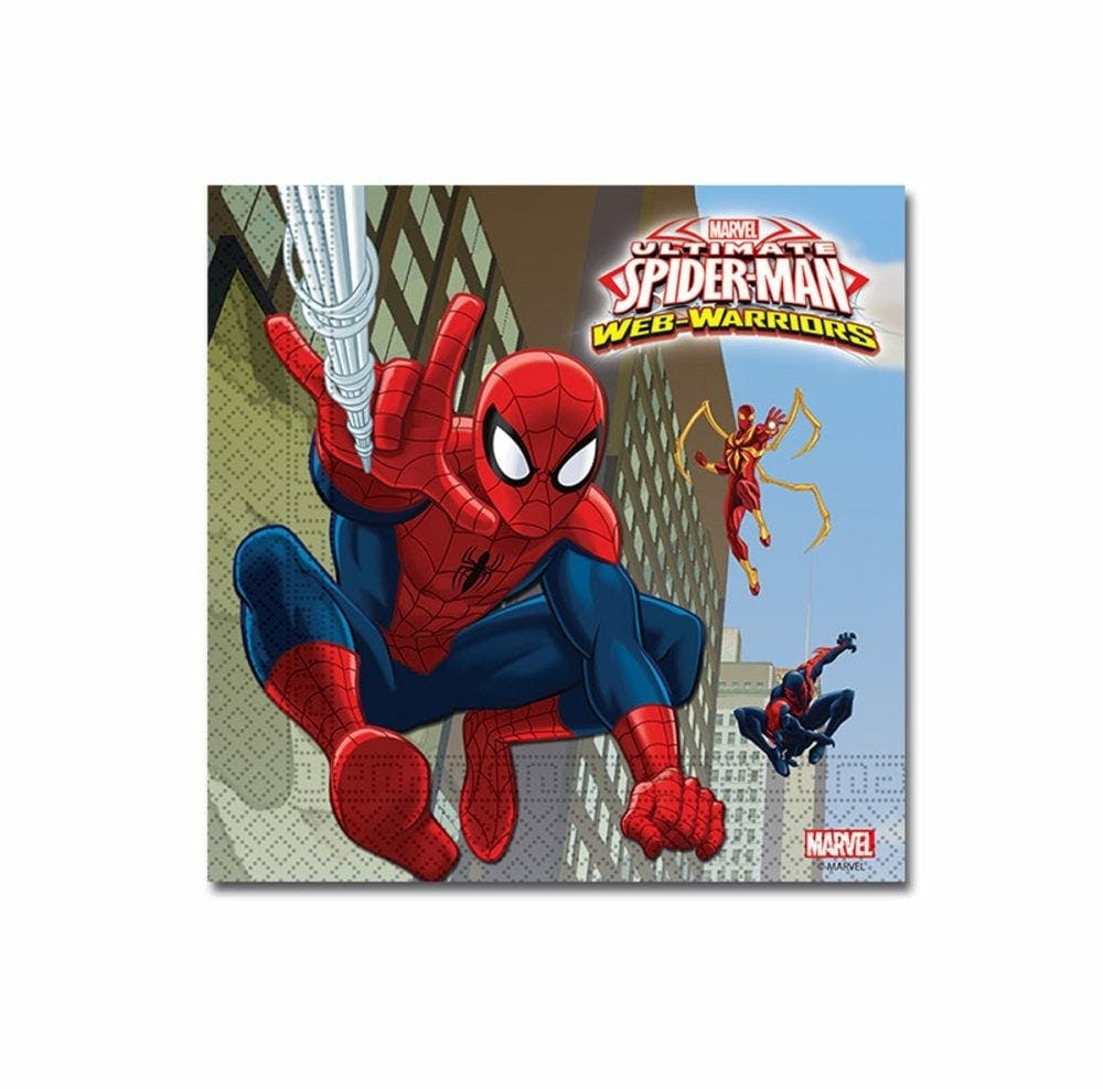 Servet Spiderman 33cm