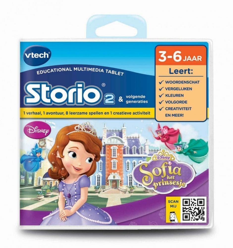 Vtech Storio 2 Game - Sofia Het Prinsesje
