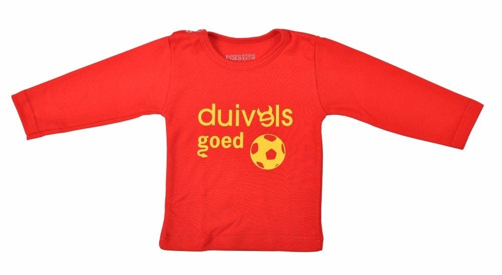 T-shirt Ml 62/68 Duivels Goed