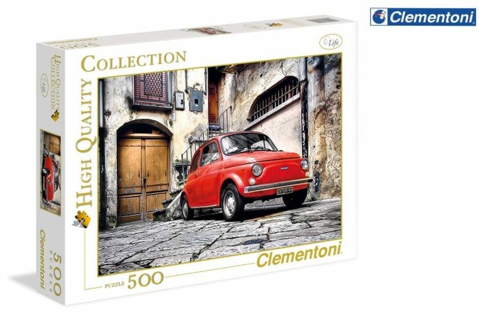 Clementoni puzzel Fiat - 500 Stuks