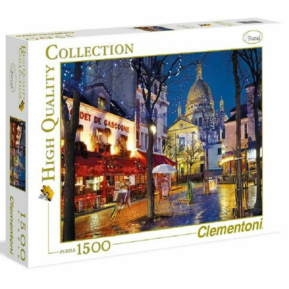 Clementoni puzzel Parijs Montmartre - 1500 Stuks