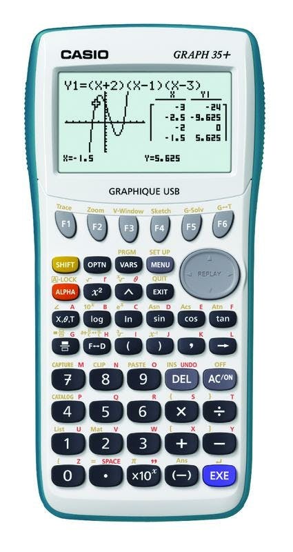 CALCULATRICE CASIO GRAPH 35+ II