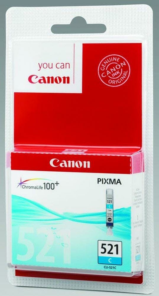 Canon Inktpatroon Cli-521 Cyaan