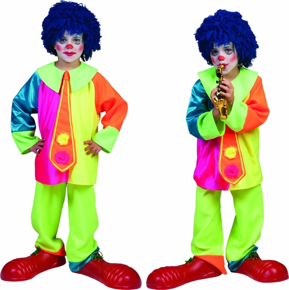 Kostuum Clownpak Silly Billy Jongen 128