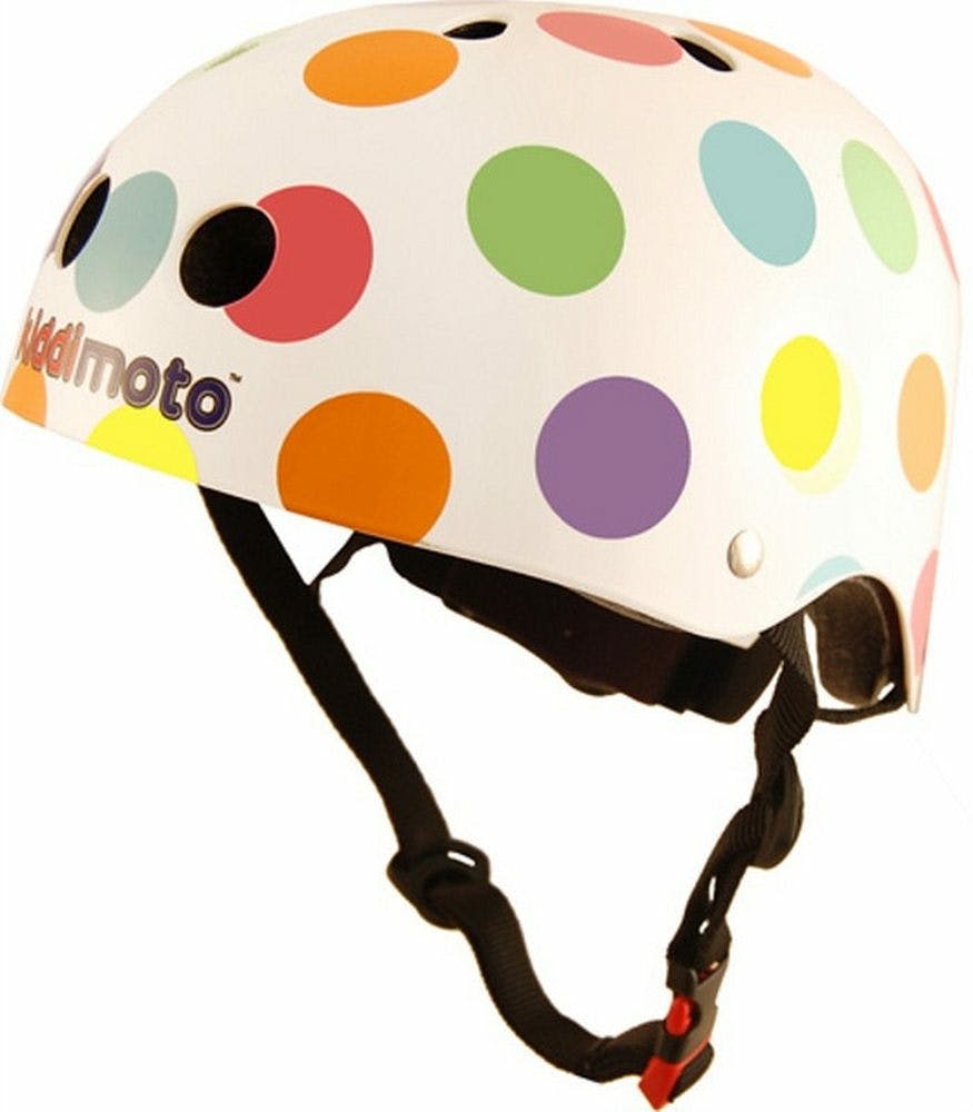 Kiddi Moto Helm Pastel Dotty Small