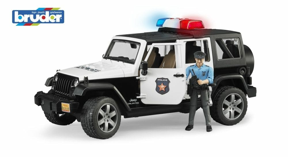 Bruder 2526 Jeep Wrangler Politie
