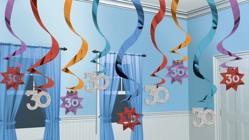 Decoratie Hanger Party Cont 30