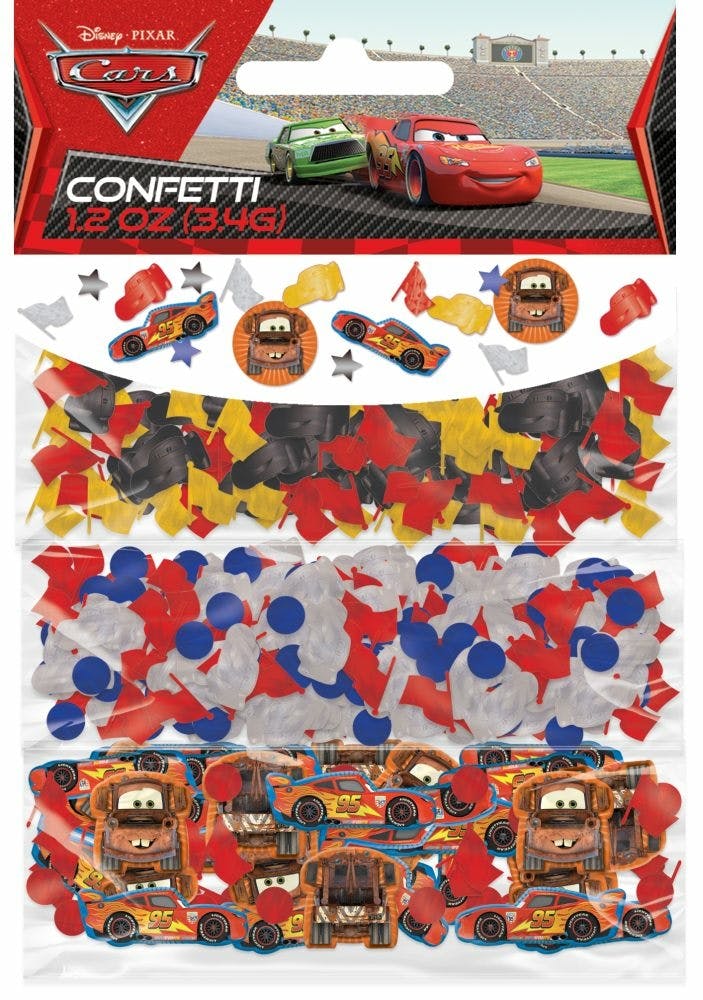 Cars 3 Pack Triple Confetti
