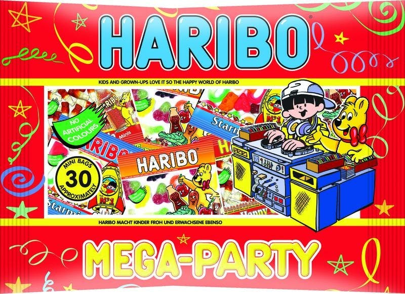Haribo Mega Party Zak 480 Gr
