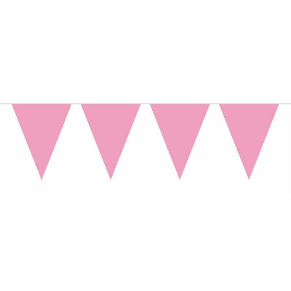 Vlaggenlijn Baby Roze - 10M
