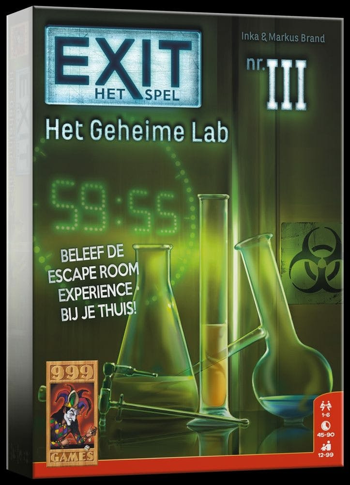 EXIT Het Geheime Lab - Escape Room 