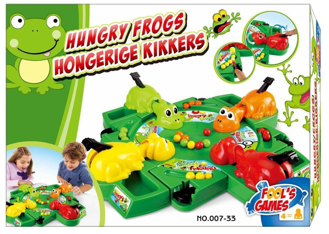 Hongerige Kikkers - Kinderspel