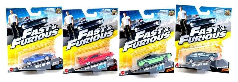 Fast & Furious Die Cast Voertuig (1 van assortiment)