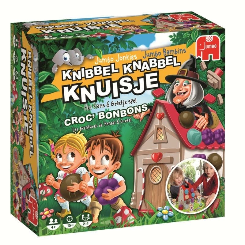 Knibbel Knabbel Knuisje Croc Bonbons - Kinderspel