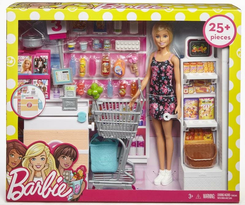 Barbie Supermarkt Met Pop