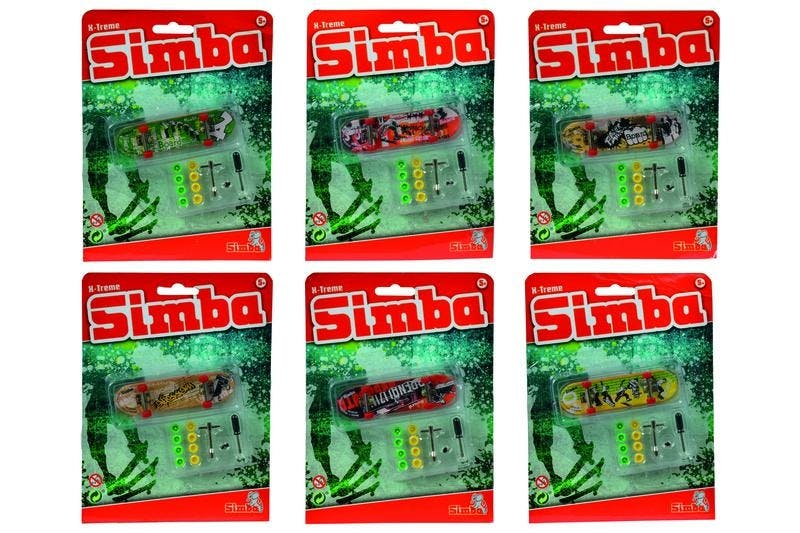 Simba Toys X-Treme Finger Skateboard (1 van assortiment)