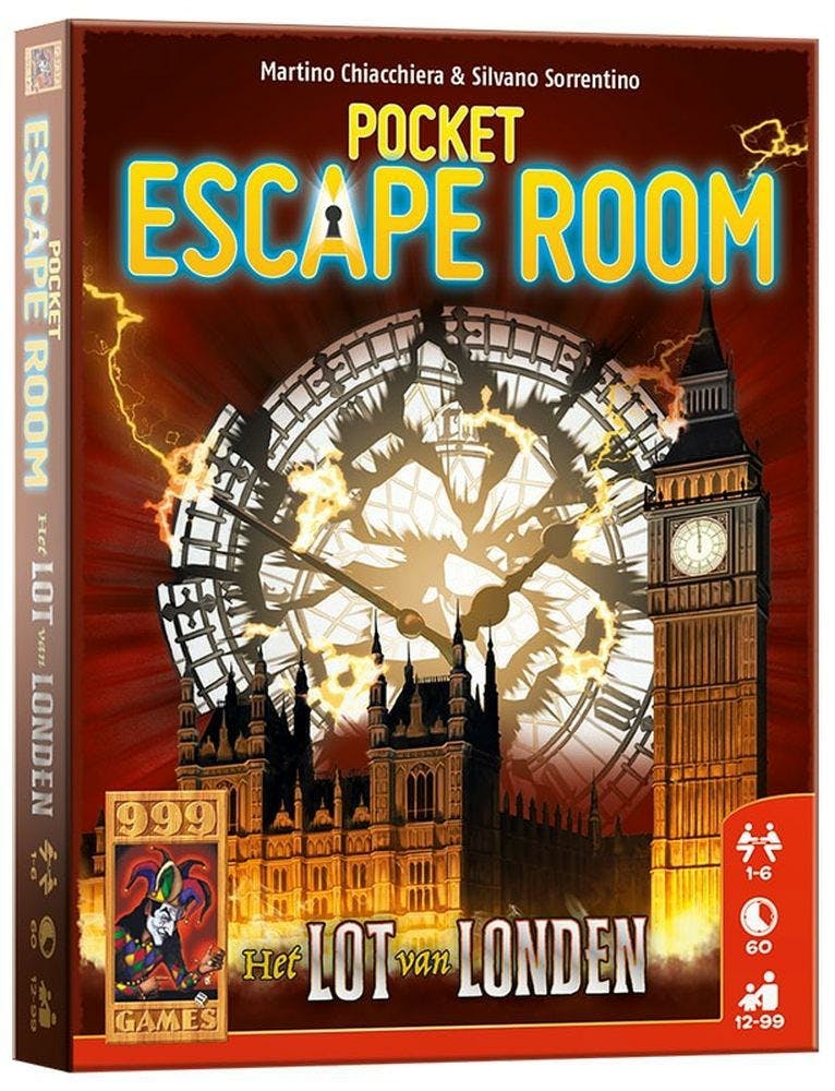 Escape Room Het Lot van Londen - Pocketspel