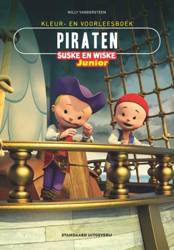 Suske En Wiske Junior Kleur En Voorleesboek Piraten