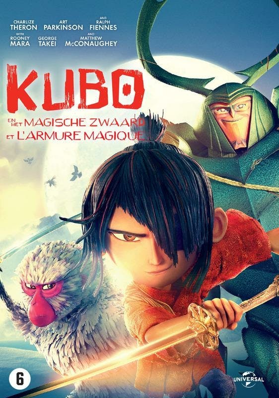DVD Kubo En Het Magische Zwaard