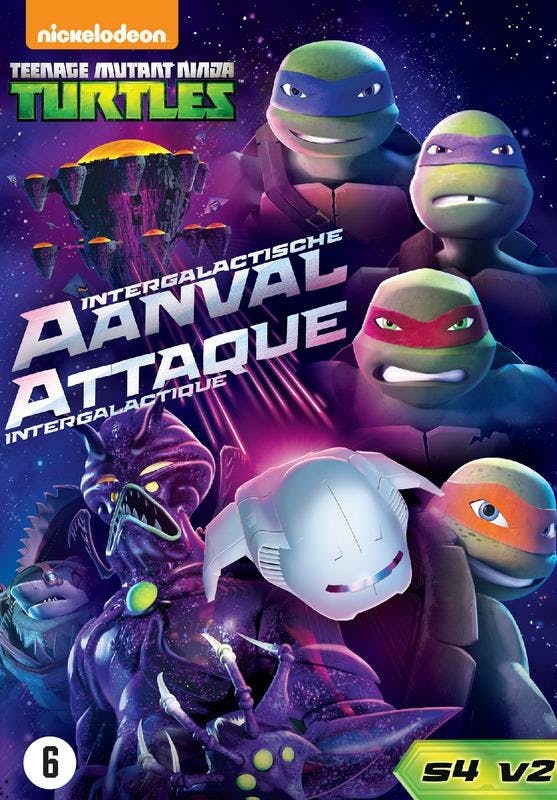 DVD Teenage Mutant Ninja Turtles: Intergalactic Attack