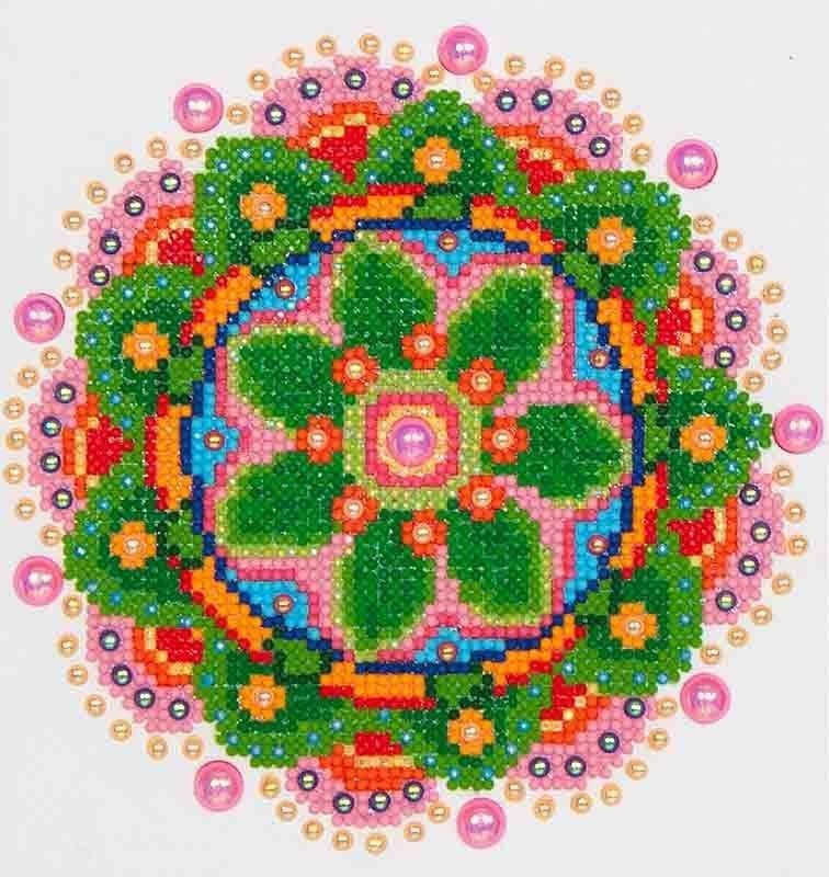 Flower Mandala Diamond Painting