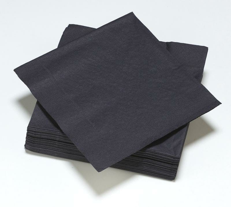 Zwarte Handdoeken 33x33 Cm