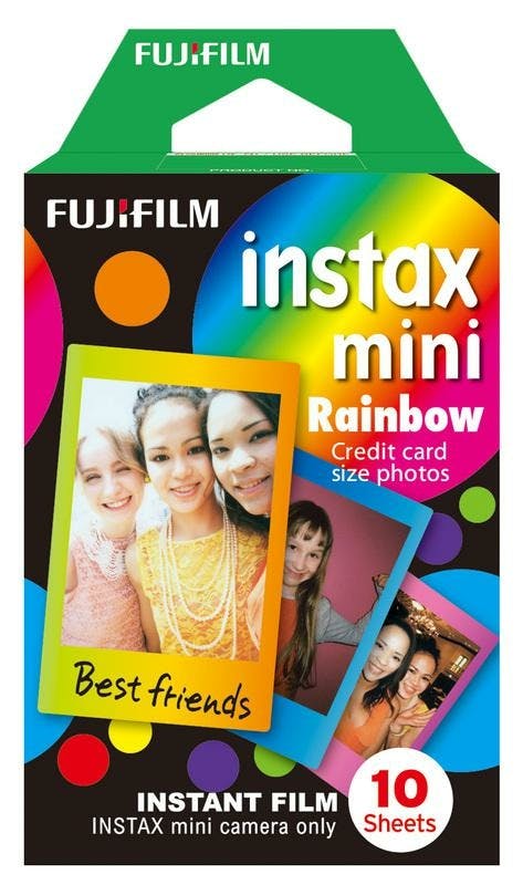 Instax Color Films Mini Rainbow (10 Foto's)
