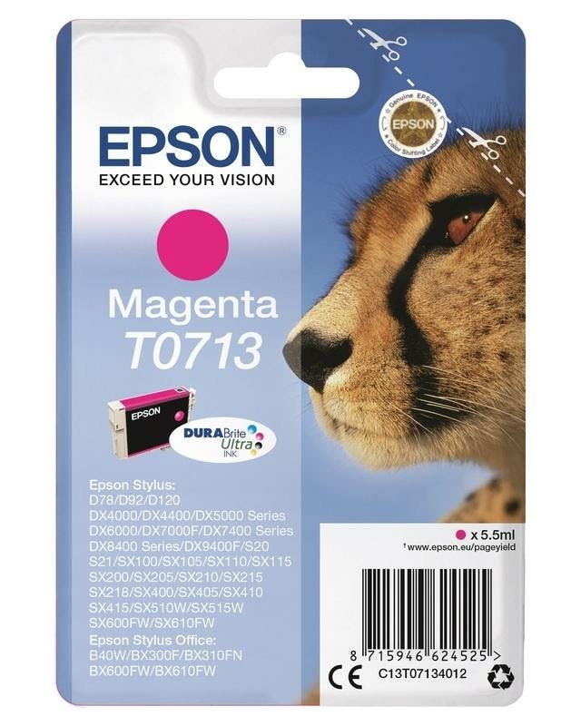 Epson Inktpatroon T0713 Magenta