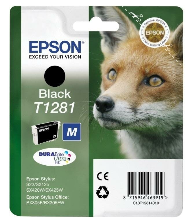 Epson T1281 Zwart