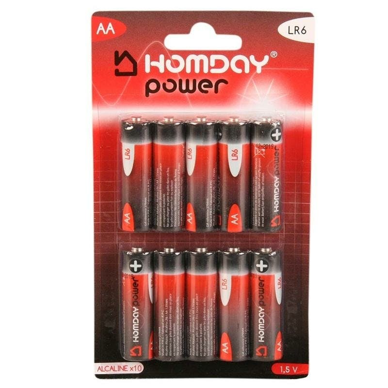 Homday Power Aa Lr06 Batterijen - 10 Stuks