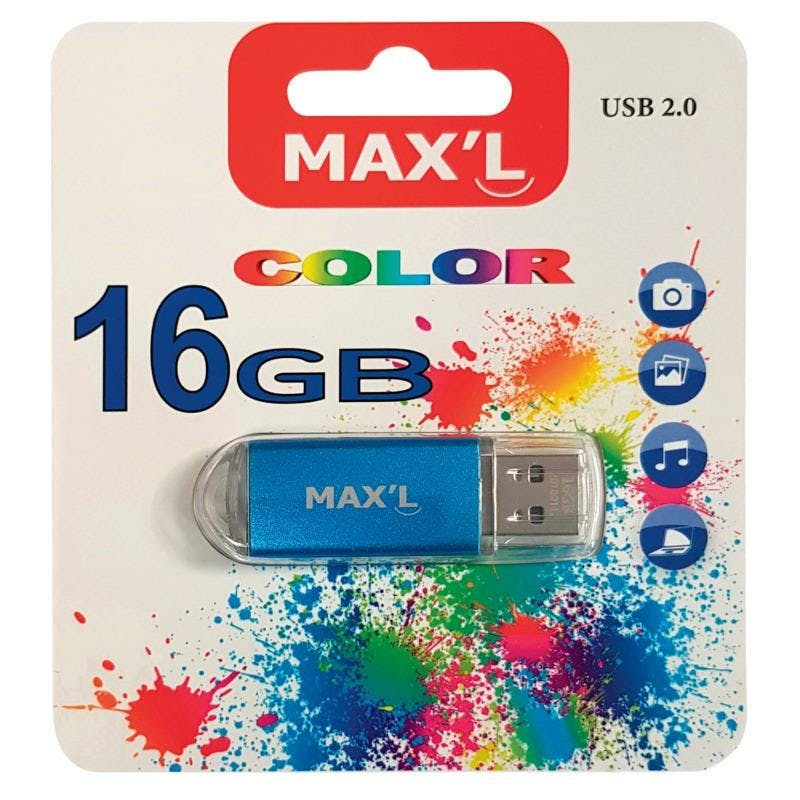 Maxl Color 16gb Usb Flash Drive