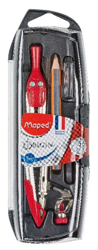 Maped Coffret Compas Origin 5pcs