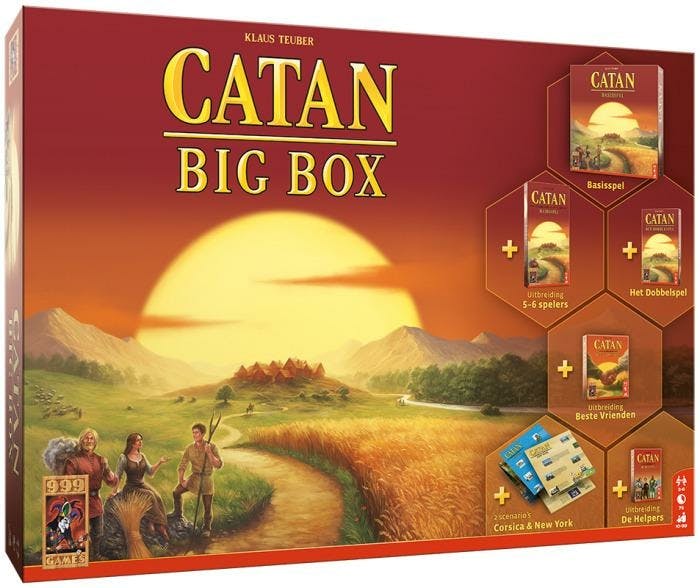 Catan Big Box 2019 - Basisspel + Uitbreidingen