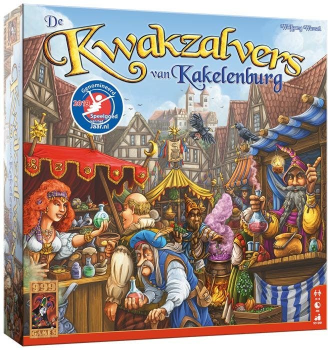 De Kwakzalvers Van Kakelenburg - Bordspel